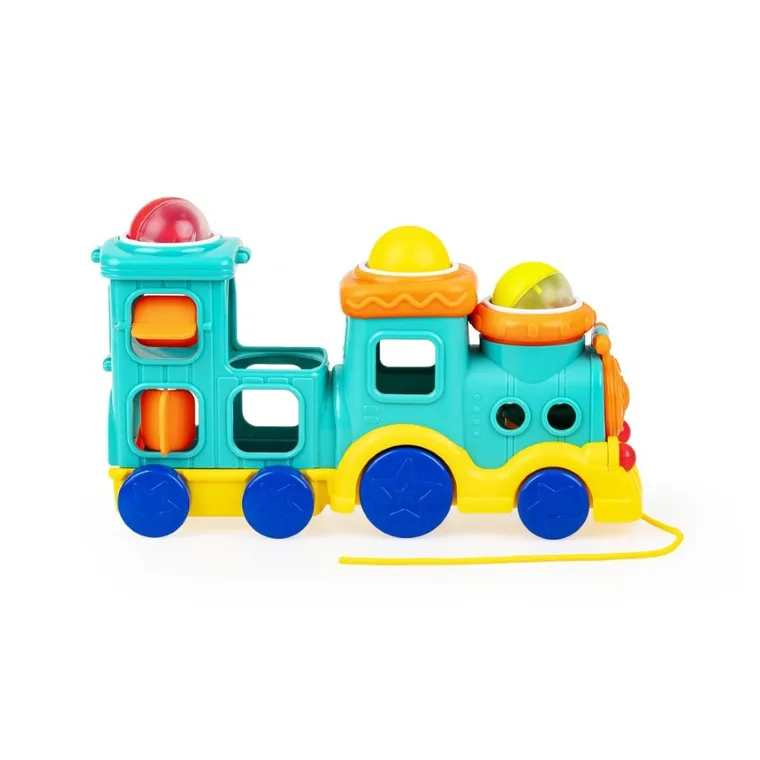 TuliFun, Pociąg Puk Puk, pociąg z kulkami do wbijania