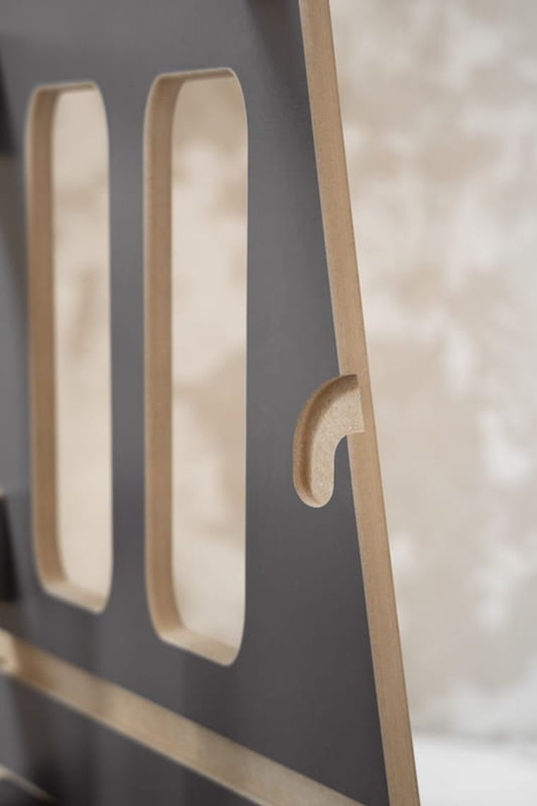 tupti.wood, Kitchen Helper, Little, pomocnik kuchenny, szary