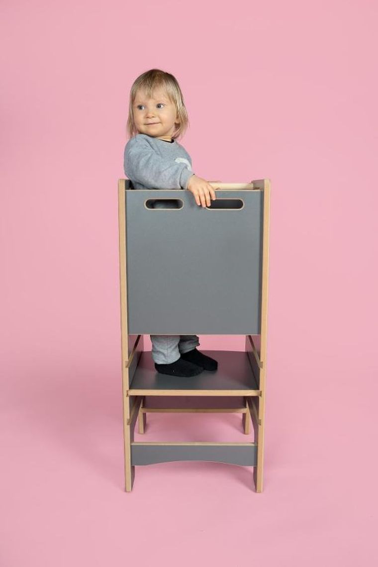 tupti.wood, Kitchen Helper, Noway, pomocnik kuchenny, szary