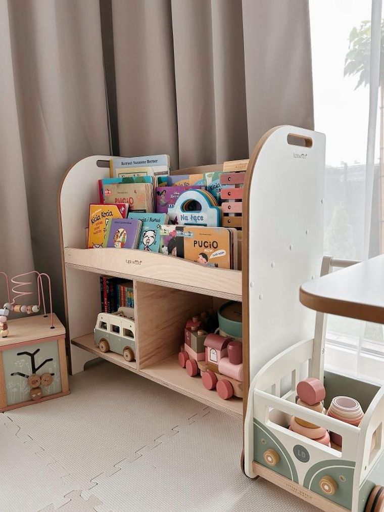 tupti.wood, Smart, biblioteczka, regał montessori