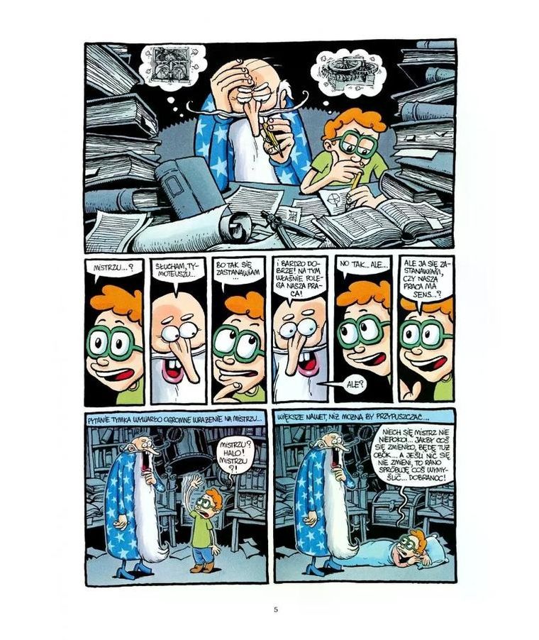 Tymek i Mistrz. Perpetuum mobile