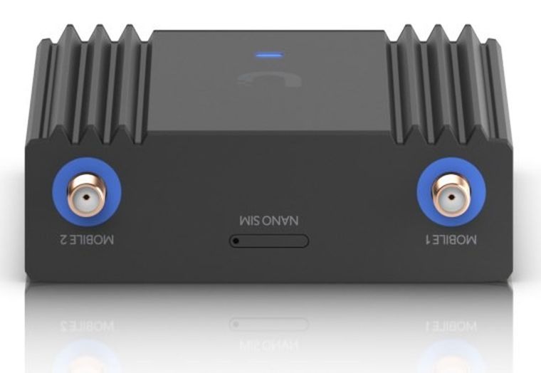 Ubiquiti, router LTE, LTE Cat.4, WiFi 4, 2x RJ45 100Mb/s, nano SIM