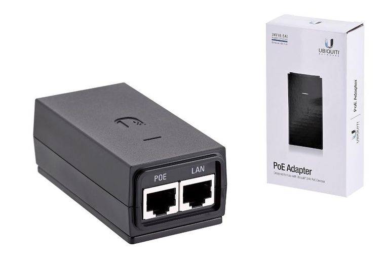 Ubiquiti, zasilacz PoE, 24V, 0,5A, 12W