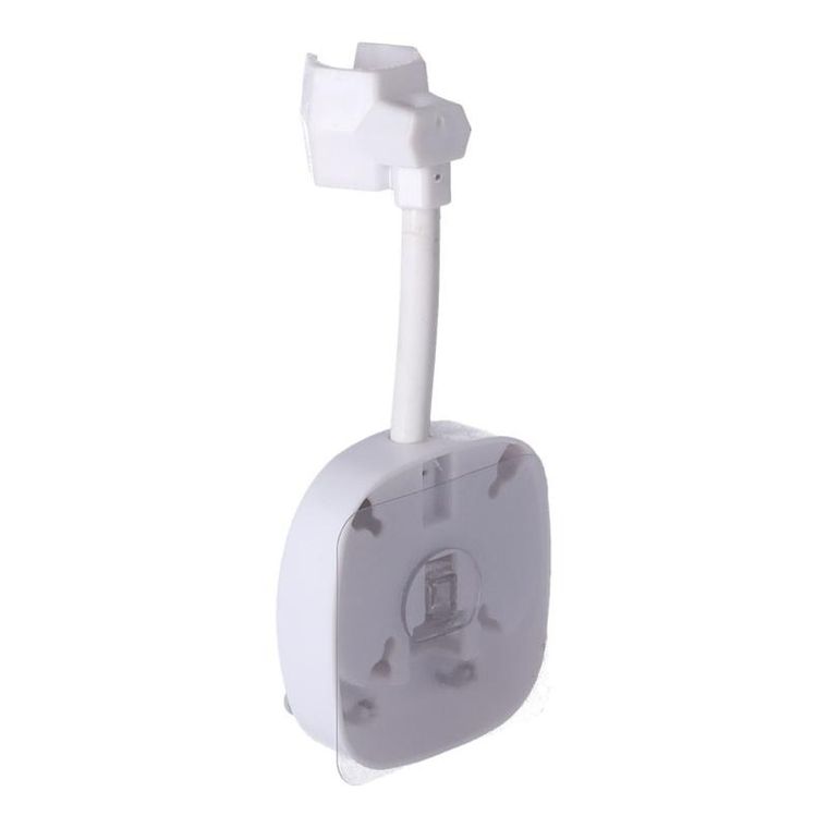 Uchwyt prysznicowy, szaro-biały