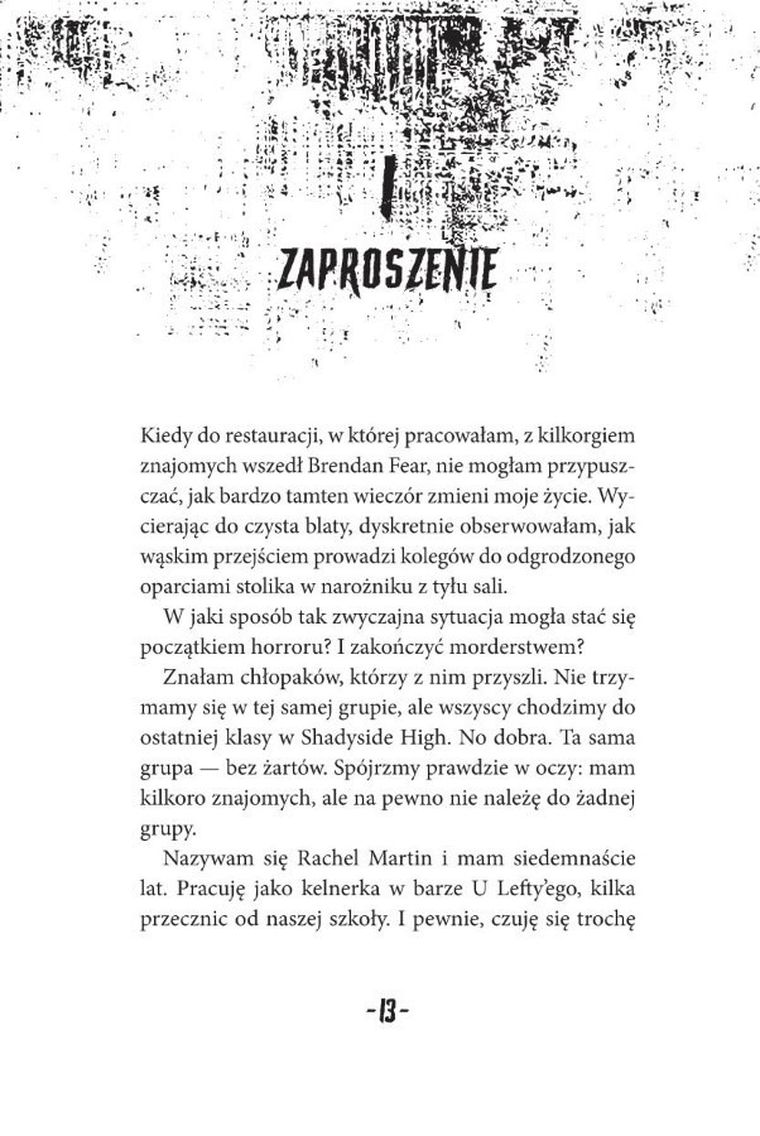 Ulica Strachu. Zabójcze gry