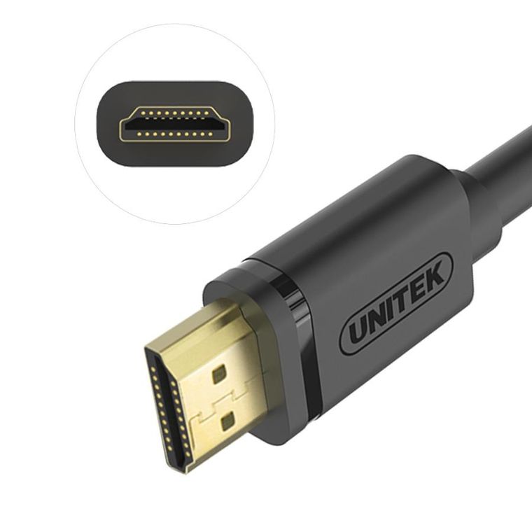 Unitek, kabel Hdmi, Basic V2.0, Gold 2m, Y-c138m