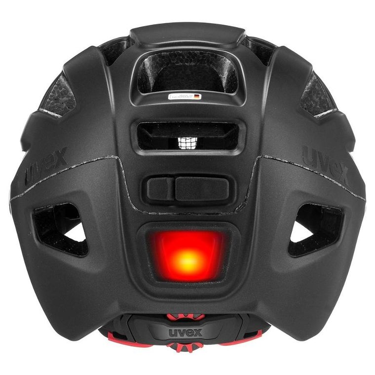 Uvex, Finale Visor, kask rowerowy, 56-61 cm, black matt