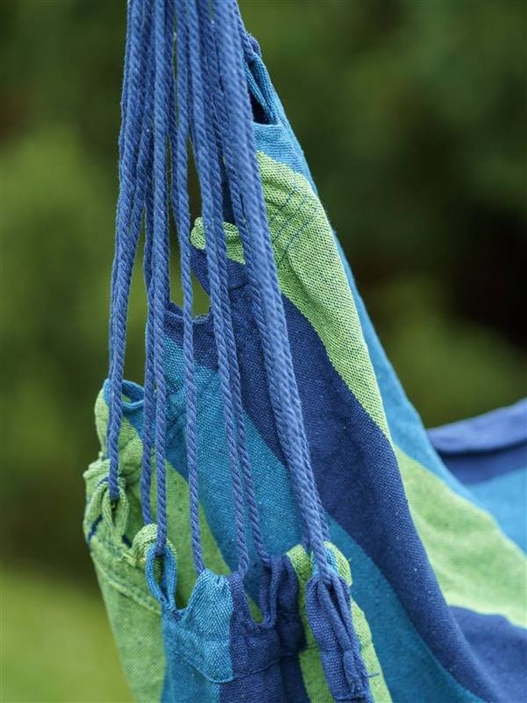 Vetro, fotel wiszący, huśtawka, niebieska, 100-100 cm