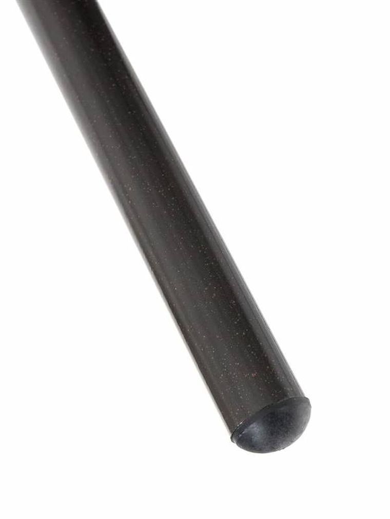 Vetro, stalowe krzesło ogrodowe balkonowe, rattan, brązowe