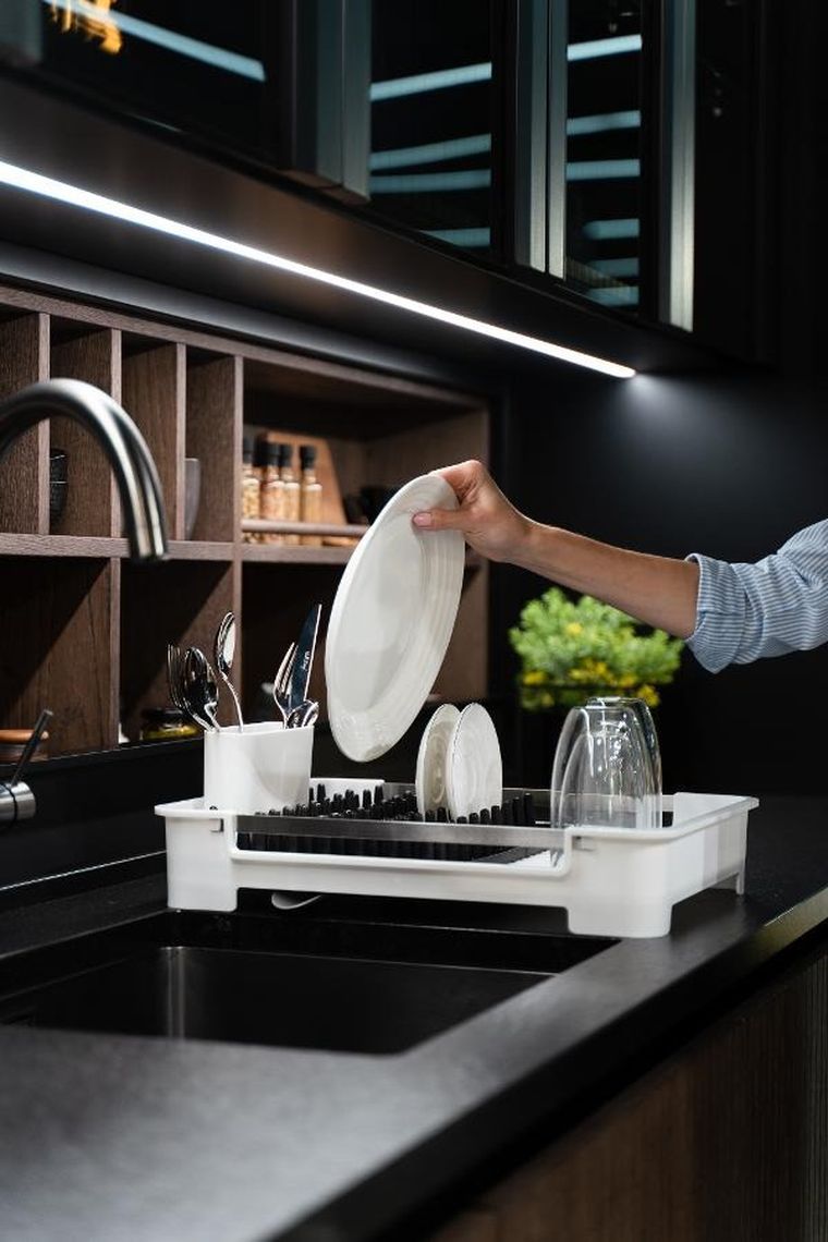 Vialli Design, Soho, ociekacz na naczynia, biały