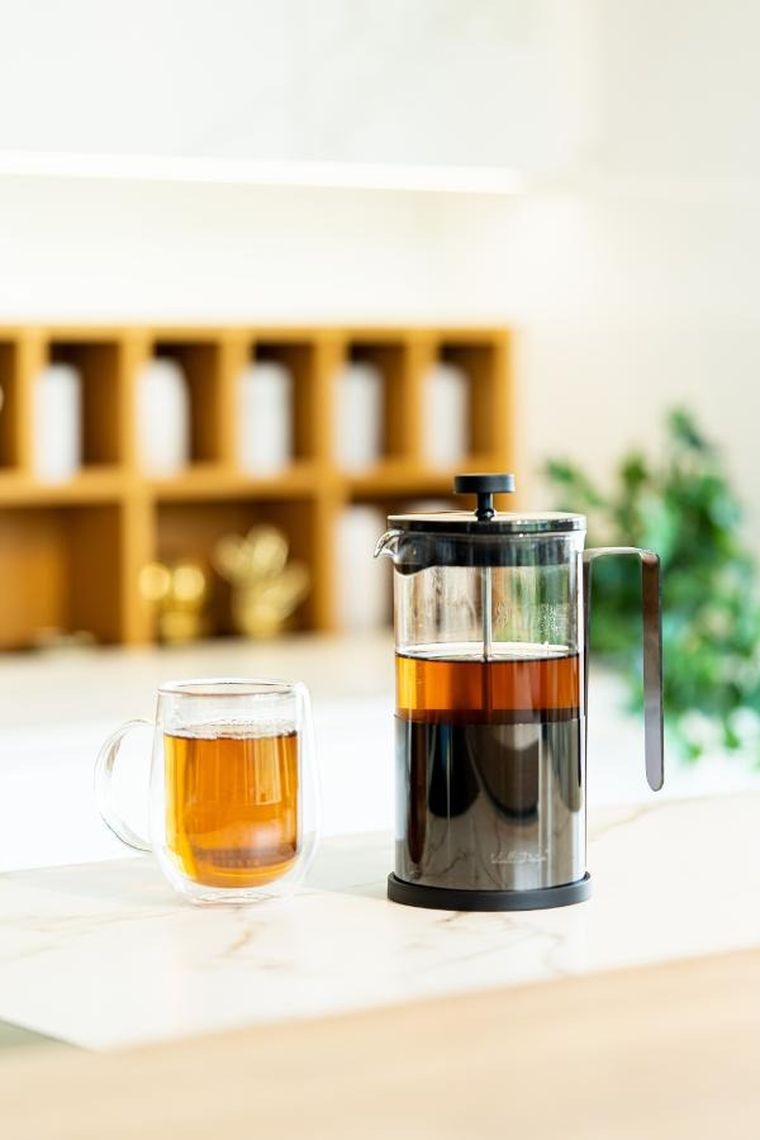 Vialli Design, zaparzacz do kawy i herbaty, 1000 ml, Diamante graiftowy