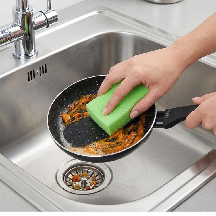 Vilde, Black Line, patelnia granitowa, 20 cm