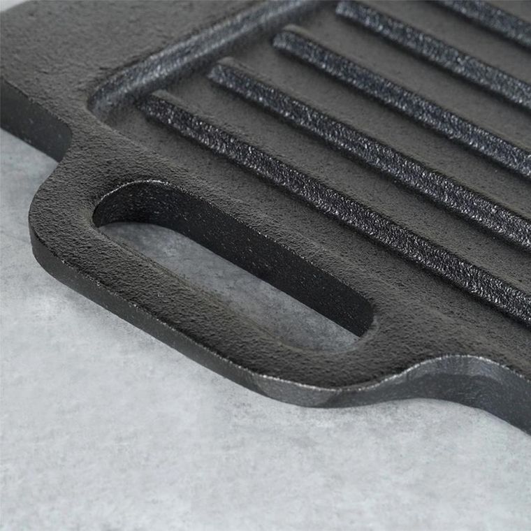Vilde, Cast Line, płyta żeliwna grillowa dwustronna, 45,5-22,5 cm