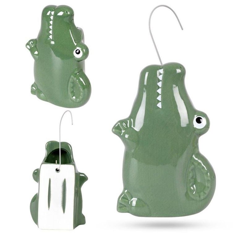 Vilde, ceramiczny nawilżacz powietrza, dla dzieci, krokodyl