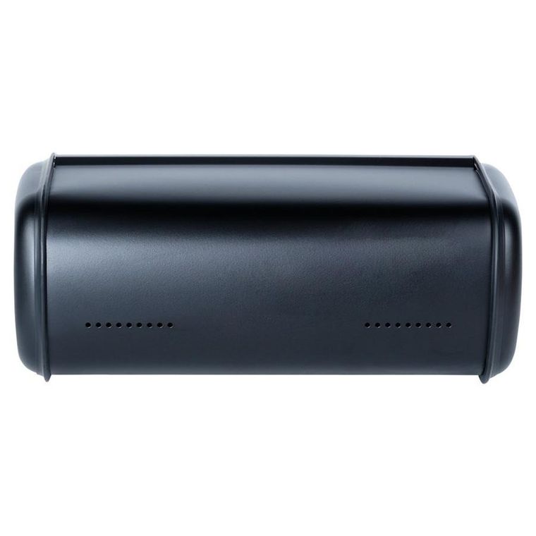 Vilde, chlebak stalowy, czarny, 36-23-14,5 cm