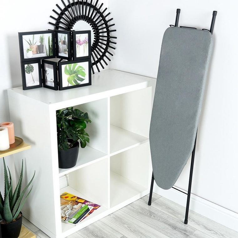 Vilde, deska do prasowania, szara, 105,5-30,5-80,5 cm