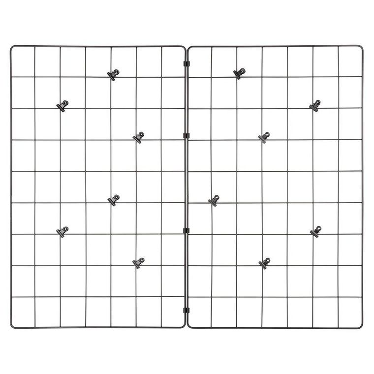 Vilde, kratka na zdjęcia metalowa, czarna, 58-72 cm