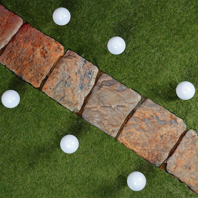 Vilde, lampki ogrodowe solarne LED, wbijane, 33,5 cm, 6 szt.