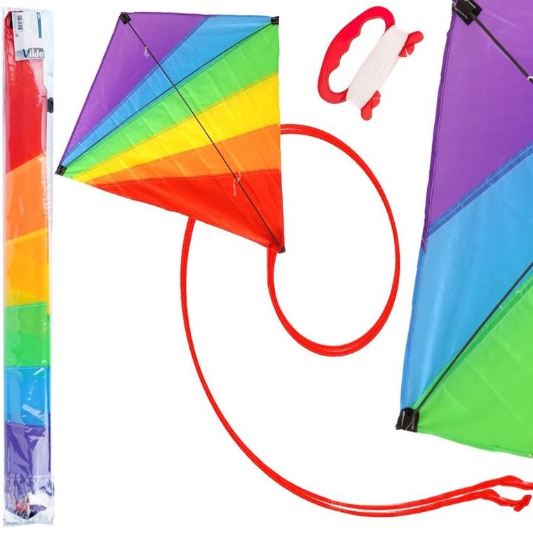 Vilde, latawiec tęczowy, 87-81 cm