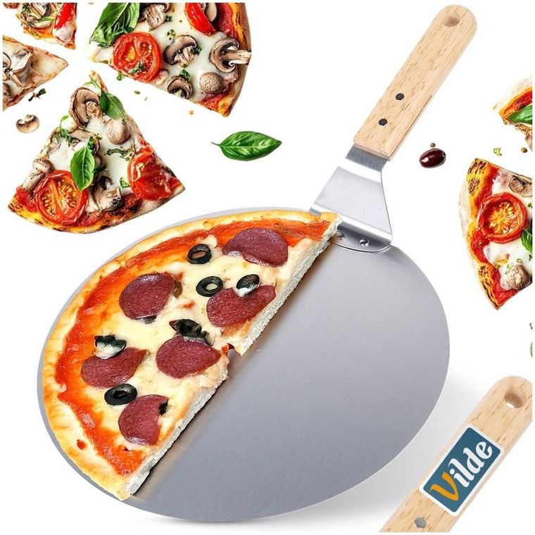 Vilde, łopata do pizzy, stalowa, 48,5-30,5 cm