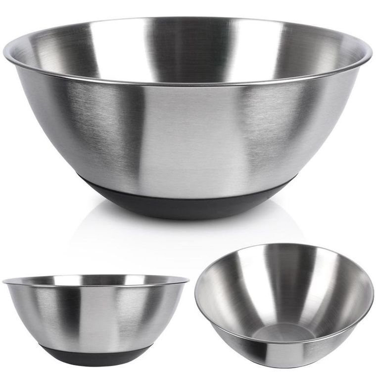 Vilde, miska kuchenna, stalowa, antypoślizgowa, 21,5 cm, 1,9 l