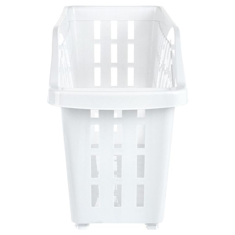 Vilde, pojemnik do przechowywania, na kółkach biały wąski, 13l