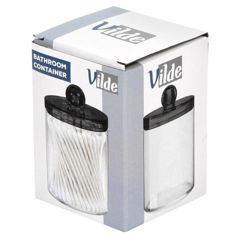 Vilde, pojemnik na patyczki i płatki kosmetyczne