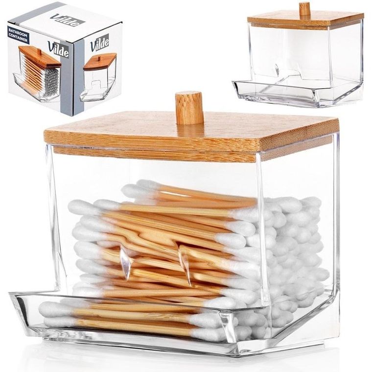 Vilde, pojemnik na płatki kosmetyczne, 9-7,3-9 cm