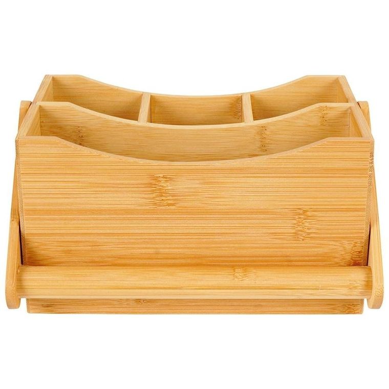 Vilde, pojemnik z 4 przegródkami, drewniany