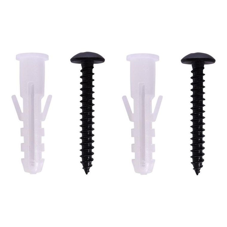 Vilde, półka ścienna z wieszakami, metalowa, 41-12-25,5 cm