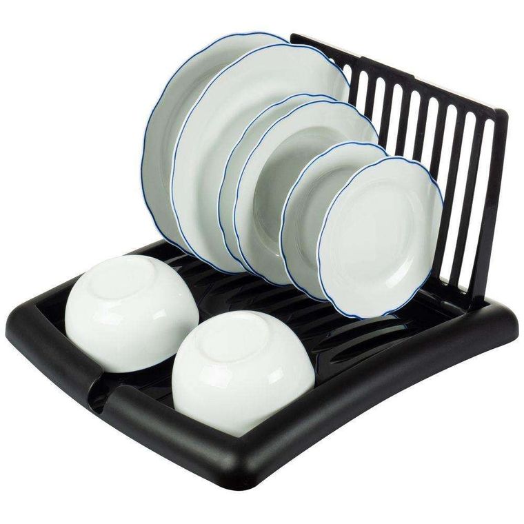 Vilde, suszarka na naczyń, czarna, 45-39-26 cm