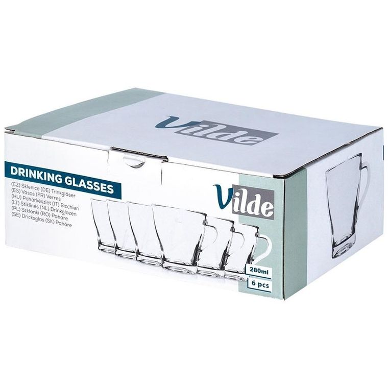 Vilde, szklanki, 280 ml, 6 szt.