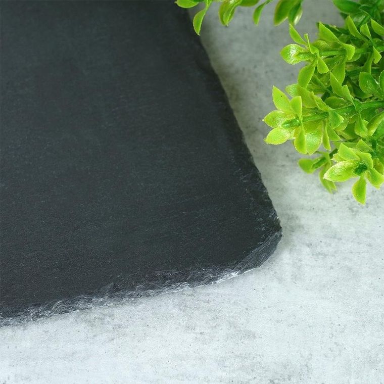 Vilde, Taca do serwowania kamienna łupek prostokątna, 30-20 cm