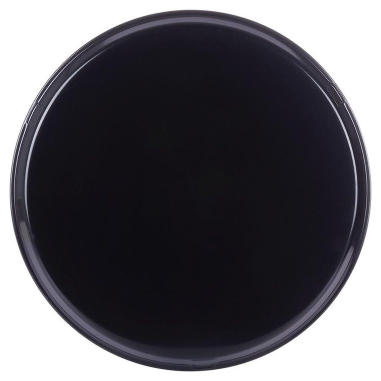 Vilde, taca kelnerska antypoślizgowa, czarna, 35 cm