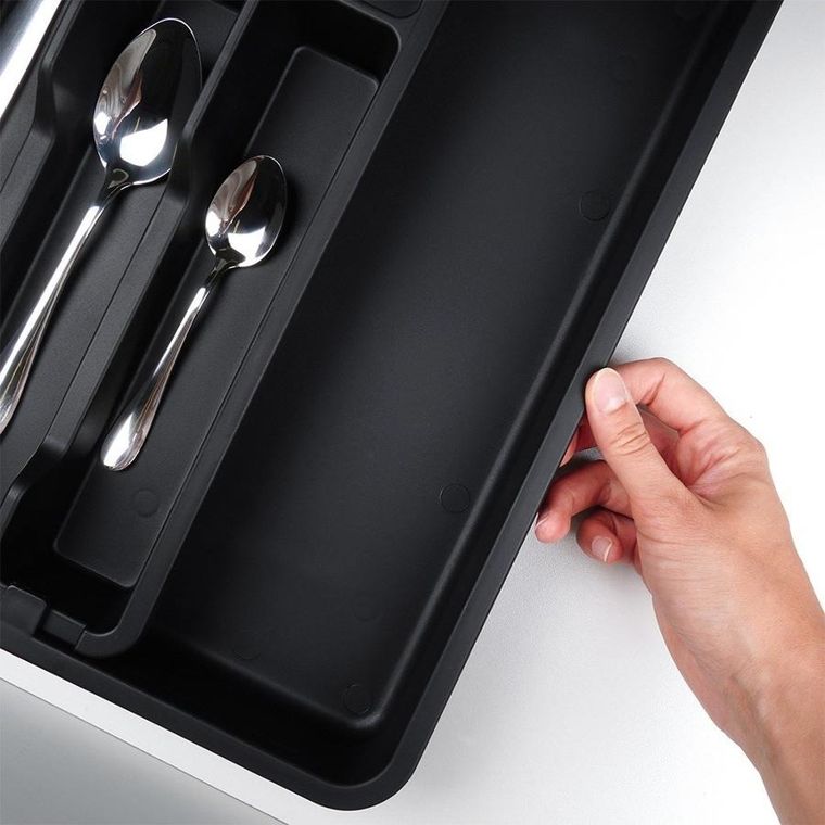 Vilde, wkład na sztućce do szuflady, rozsuwany, 33-56,5-37,5 cm