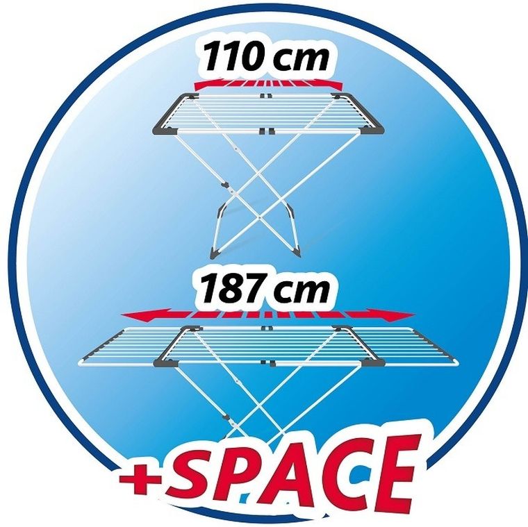 Vileda, Suprise, suszarka na pranie, stojąca, 157235