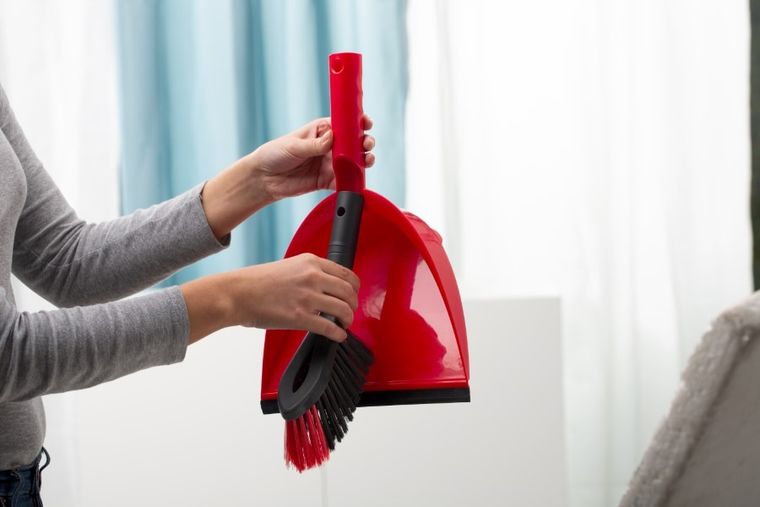 Vileda, szufelka ze zmiotką 2w1