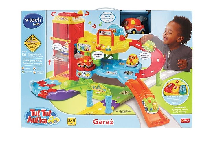 Vtech, Tut Tut Autka, Garaż, zestaw