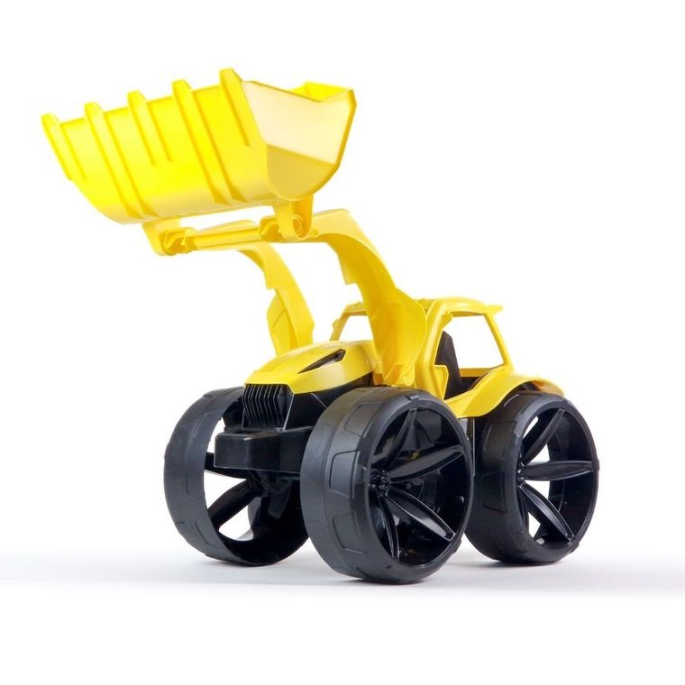 Wader, Maximus, spychacz, żółty, 68 cm