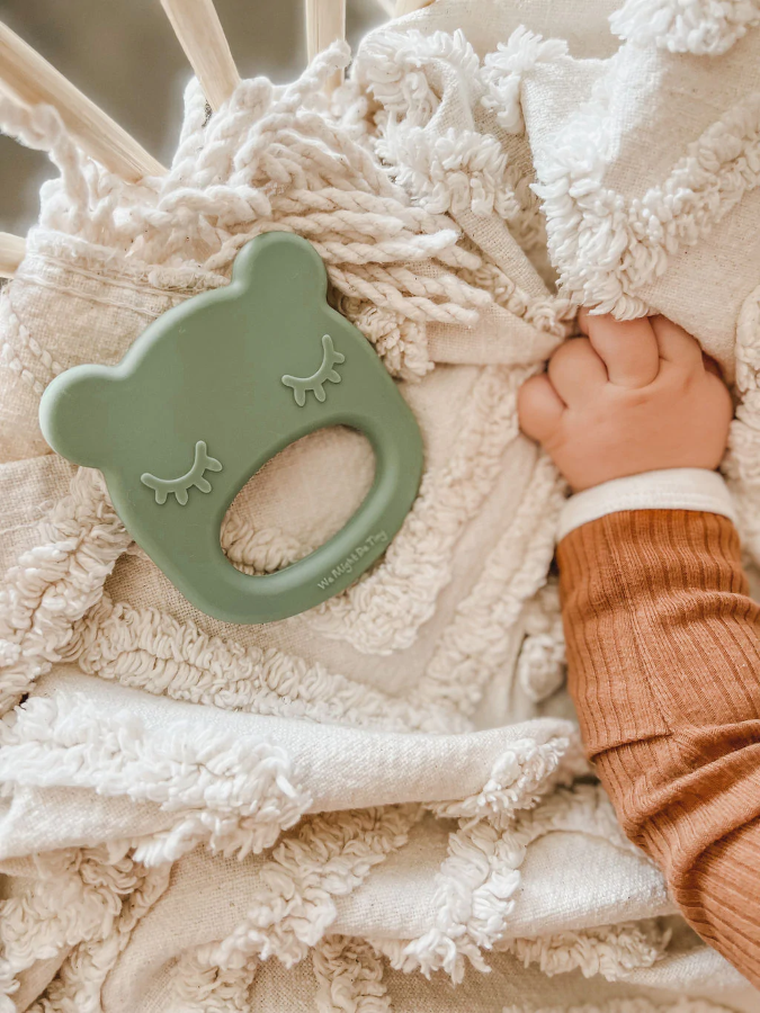 We Might be Tiny, silikonowy gryzak, Kot, Orange