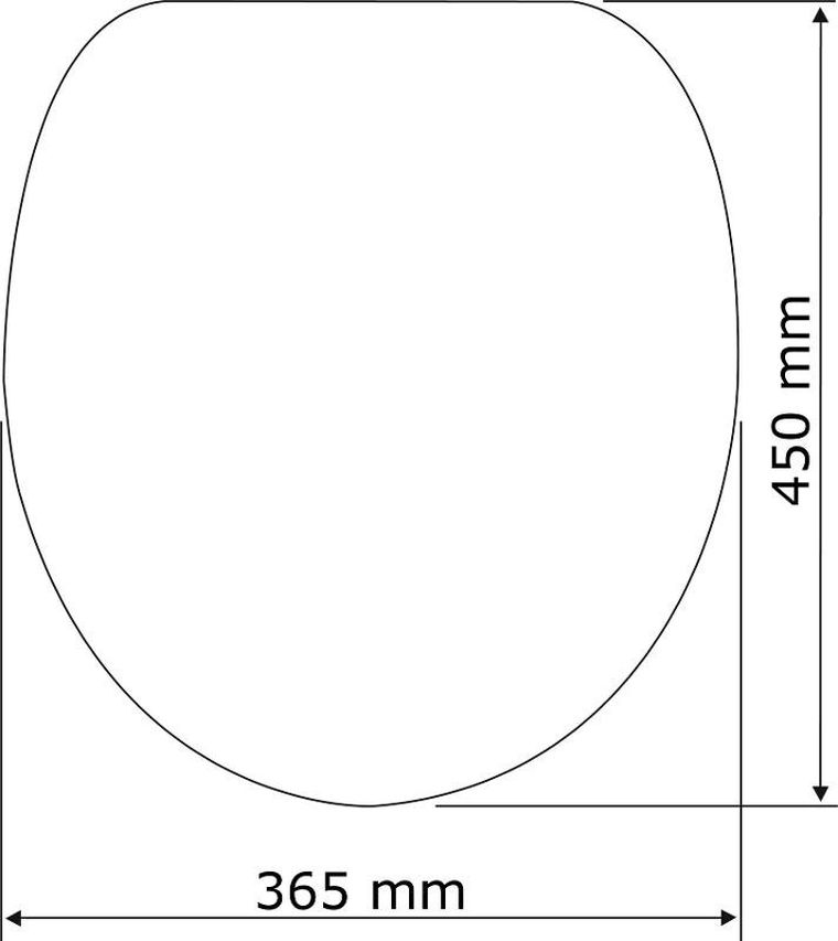 Wenko, Baltic, wolnoopadająca deska sedesowa, termoplastyczna, zachodu słońca, 38,8-45 cm