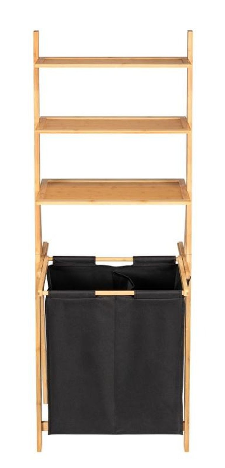 Wenko, Ecori, regał drabinka z koszem na pranie