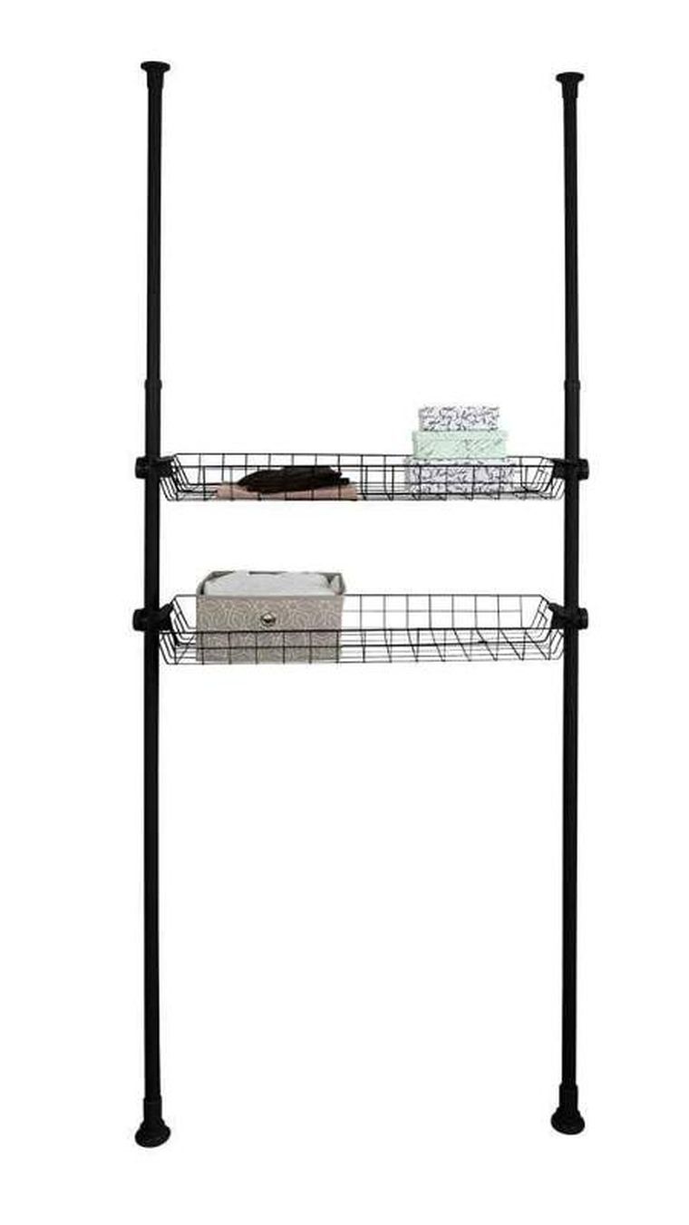 Wenko, koszyk do garderoby, szafy, Herkules, 2 szt., 83-38-8 cm