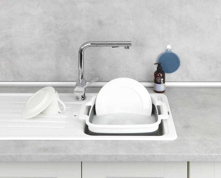 Wenko, miska składana, Sira, z uchwytami