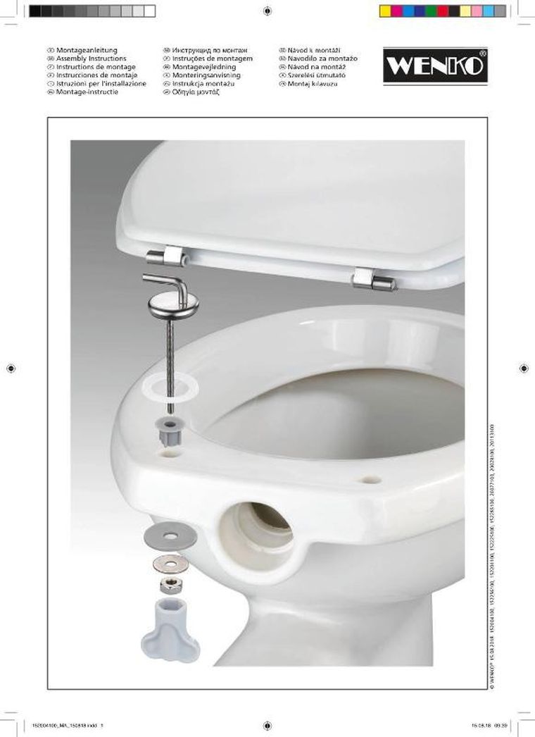 Wenko, Prima, deska sedesowa, MDF