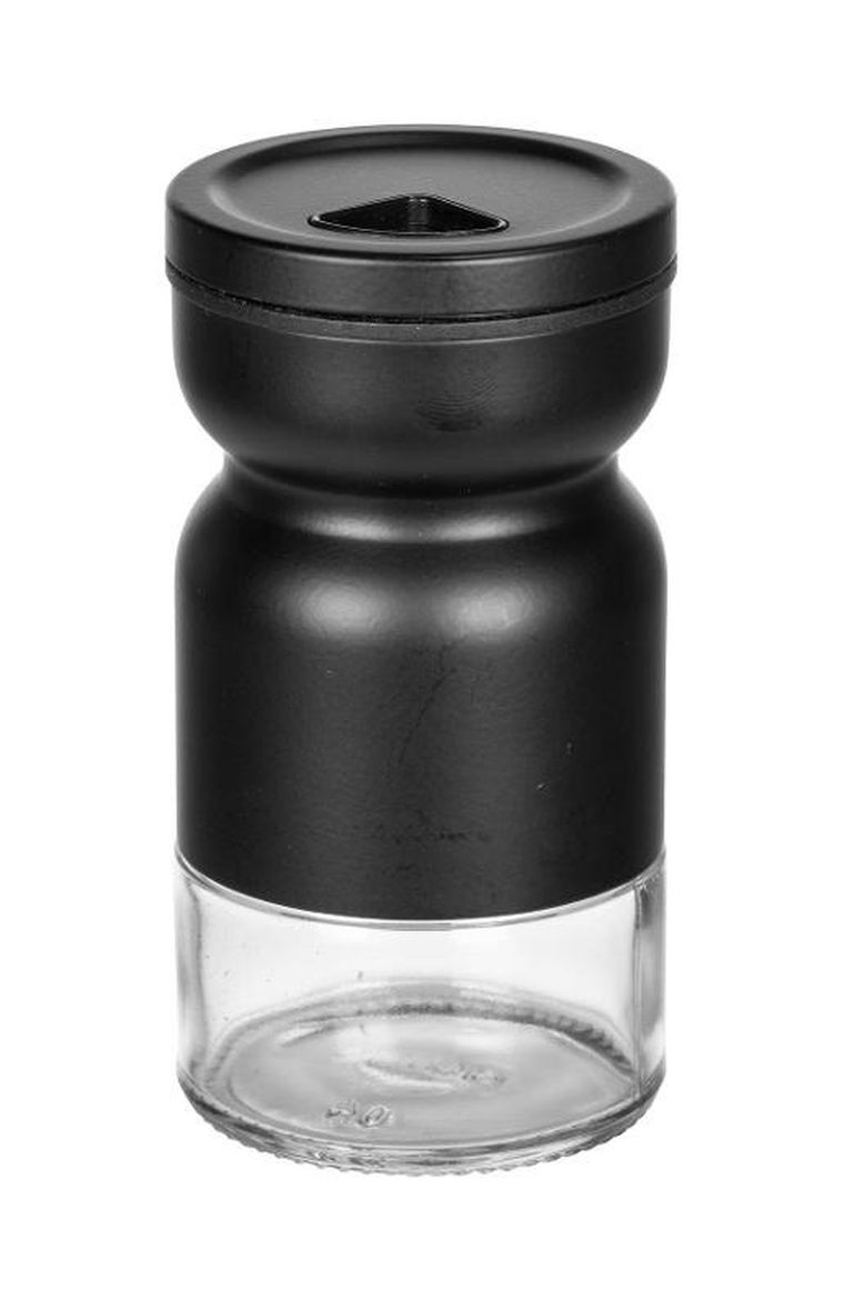 Wenko, solniczka i pieprzniczka na metalowym stojaku, Melli