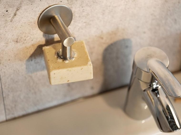 Wenko, uchwyt na mydło, ze stali nierdzewnej