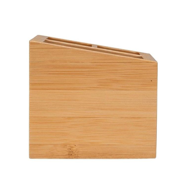 Wenko, uniwersalny pojemnik, Allegre bamboo, 3 przegrody, bambus