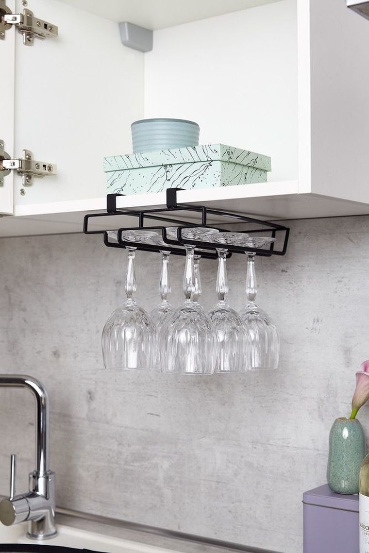 Wieszak na kubki, czarny