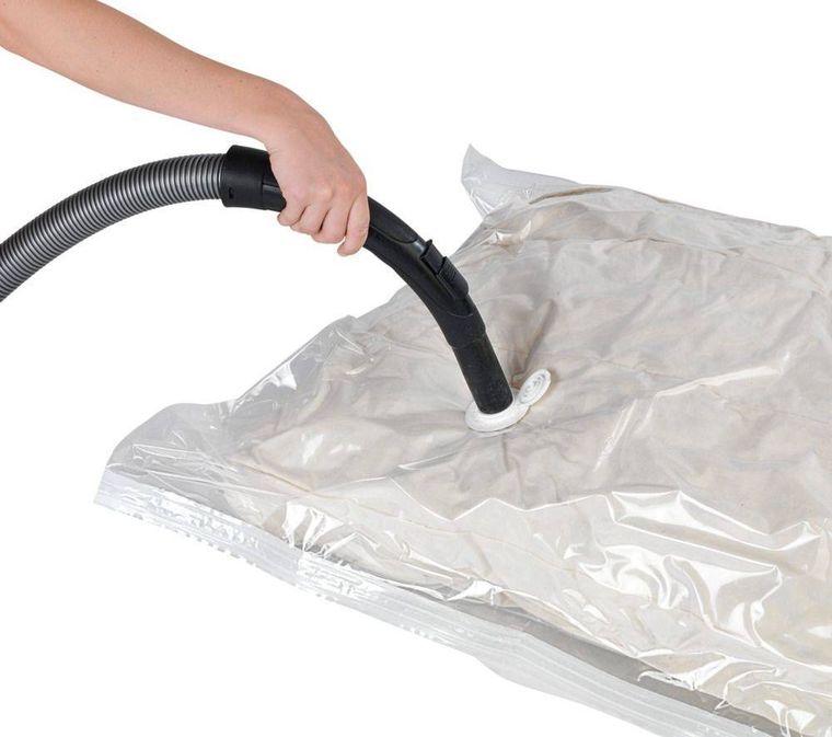 Worek próżniowy na pościel, ubrania, 135-90 cm